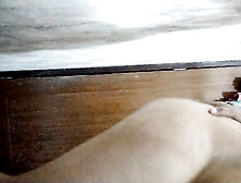 Fresh charming Maid bathing at home bathroom indian maid