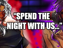 2 Brothers Fuck You While Your BF is On the Phone | Male MOANING | Audio Erotica For Women