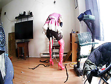 Sissy Superslut Stool Self Restrain Bondage