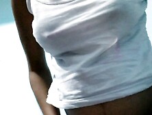 hot Indian busty girl masturbating solo at home &ndash; Holi special