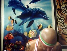 BEHIND THE SCENES GLASSES WEB CAMERA POUNDING OUT THAT BLACK CUNT