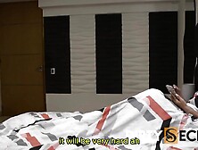 I'm sharing a daybed with my stepmother 'coz it's raining and I'm afraid of thunder