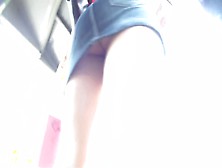 Stirring Upskirt Voyeur Spy Cam Video