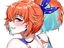 A Workout Session with Kiara (Workout teasing edging sweat armpit) [Public Version]