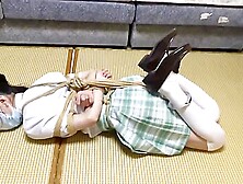 Chinese Hogtie And Vibrator