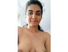 Busty Indian Milf Stripping Nude Masturbating Pussy