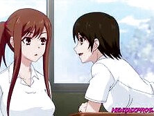 Uncensored Hentai Hot Romantic Sex in the Kitchen