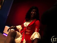 Gags On Cock Then Takes It Balls Deep