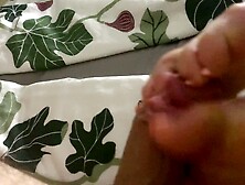 Swedish Fiancu00e9e giving Side Footjob