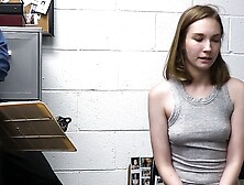 Shoplyfter - Cute Babe Caught Stealing Submits Her Asshole To Officer To Get Out Of Trouble