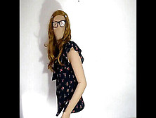 Zentai Lori Crossdresser Flower Tee-Shirt