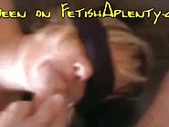 Hot tied up blonde gets fucked and creamed