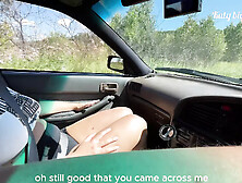 This poor girl was dumped by a guy and I gave her a ride on my dick