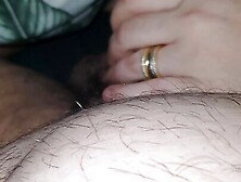 Lustful Step Mom Handjob Step Son Dick While Husband Buying Food