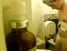 My Step Sister Natalja Spied In Our Bathroom