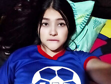 21-YEAR-OLD COLLEGE GIRL MASTURBATES IN THE ROOM