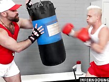 Infernodungeon. Com - Jim Fit And Andrew Connor Cum From Wolfie's Fist