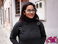 Curvy Latin babe Lana Villafuerte makes a HARD-CORE DEBUT! She can become a pornstar :)))