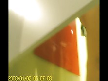 Change room girl in the full back flowered bikini panty