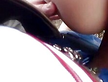 Outdoor Blowjob And Fucking