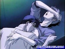 Virgin Anime Gets His Cock Sucked