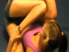 #15 Big Sis Is Pissed! - Electa Vs Haley - Real Wrestling