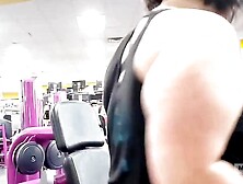 Secretly Watching Gym Workout With Cute Milf Ms Jenna-Will You Be My Covid Workout Partner? Wanna Spot Me?