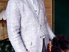 Vintage sex with Bae into fur coat