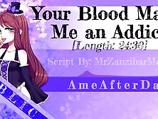 This Charming Vampire Is Addicted To You [Erotic Audio]
