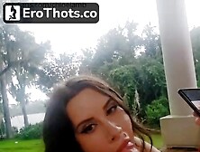 chloe on a rainy day sucks and swallows your cum