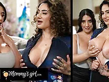 Stepmommys Girl - Tattooed Arabelle Raphaels Bike Outfit Ignites Big Naturals Sarah Arabics Lust