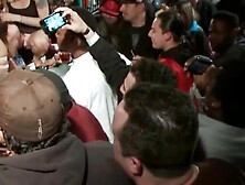 MiaGold Public GangBang Anal Orgy