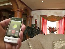 Latina teen swallows pov