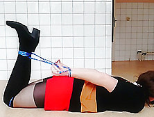 Teen Hogtied And Gagged