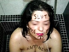 Drink Drink Submisive slut wife enjoys my urine