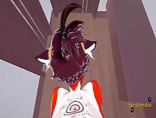 Furry Cartoon 3D - Point Of View Tigress Bj And Gets Rammed By Fox - Oriental Manga Hentai Yiff Asian Cartoon Porn