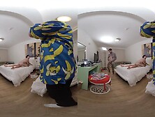 Avalon Mira – PAWG LICKS CUM from BANANA in FIRST DOUBLE VAGINAL (DV,  DVP) THREESOME