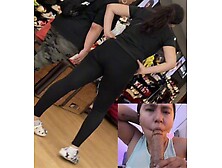BLOWJOB & FAT ASS Creepshot