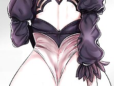 3D animated humiliation femdom FFM threesome session