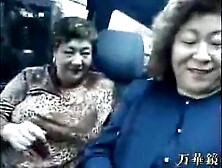 granny Asians in bus