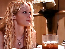 Anal Enjoying Brunette Lucie Lee Getting Double Penetrated