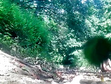 Nude woods waking with big jizz flow