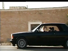 Golden-haired Playgirl From Germany Gotta Play with Toy Outside