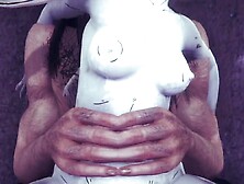 Zootropia Cartoon Furry - Judy Hopps point of view 3Some