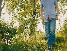 OLD4K&period; Summer weather motivates girl to have outdoor sex with old man