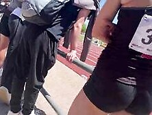 Black Shorts Innocent Teen