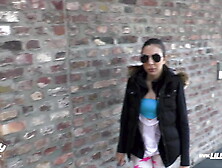 FAN FUCKS Lilly Lil,  SUDDENLY HAPPENS THIS...  OUTDOOR CREAMP