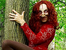 Horny Demon Bitch Wants Fun In The Forest