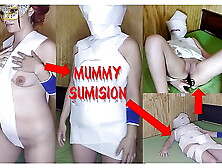 ANAL They wrap me with toilet paper to humilia