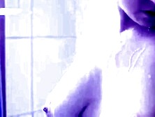 Soapy Brunette's Shower Solo